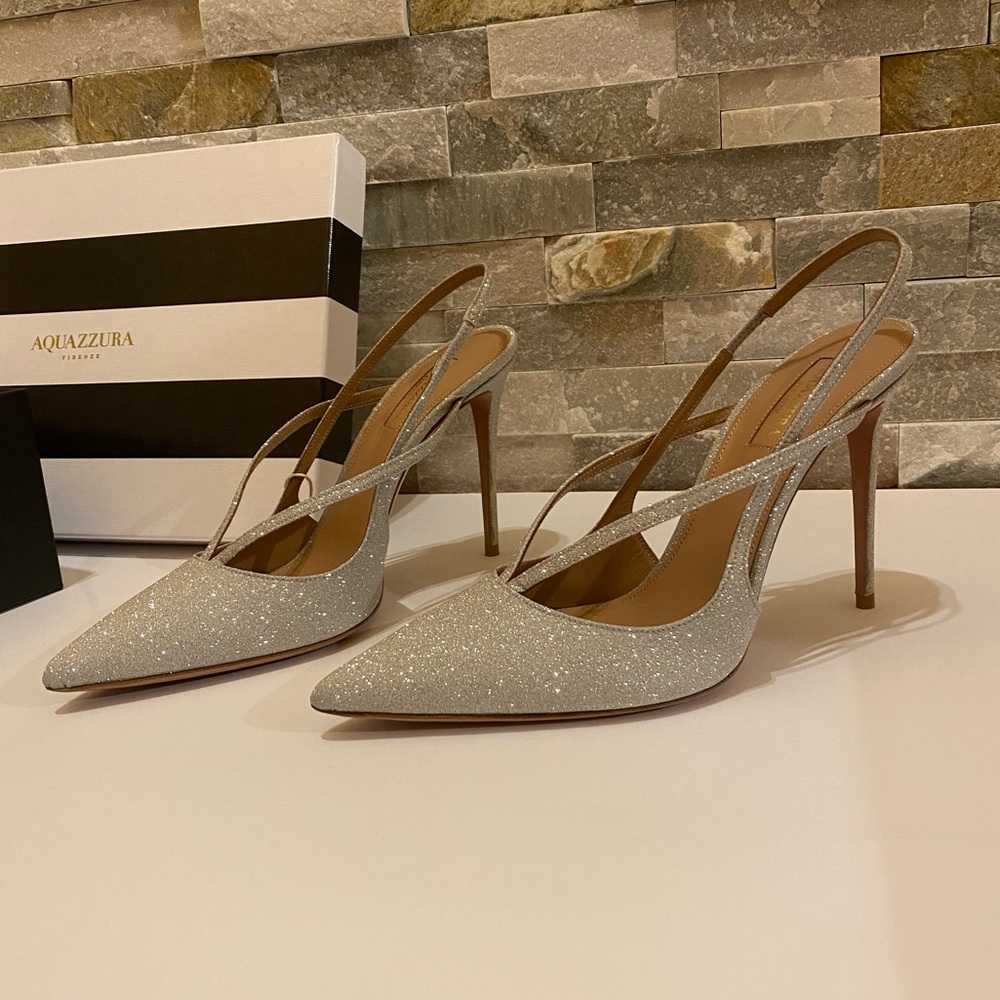 Aquazurra Soul slingback Pump 105